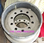 Wheel Tire Rim 20-INCH Tube Type Military Truck Oshkosh 8X8 M977 M978 M983 Hemtt Used. Price: $375.00.