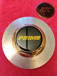 X1 Prime 6-1/4" Wheel Center Cap #93 Good Gold Hex Top, Fair Age Spots Flange. Used. Price: $67.90.