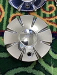 Platinum Chrome Wheel Center C801901-CAP 89-9299S 1PIECE Used. Price: $38.00.