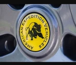 Aev 20402075AB Logo Tire Center Cap (55.5MM) - Yellow New. Price: $15.83.