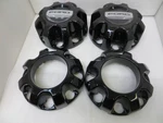 Ford F250 F350 Pickup 17-26 Black Center Caps Set 4 0PEN Closed #c Used. Price: $265.00.