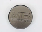 C18MGM-MB C-666-1 Wheels Custom Center Cap Gunmetal Gray / Charcoal Used. Price: $15.00.