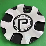 Pinnacle Wheels # N10331L160-AL Black & Silver Center Cap (qty. 1) Used. Price: $64.99.