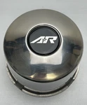 *used American Racing Polished Push Thru Wheel Center Cap AM-1515091SS. Price: $19.99.