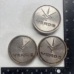 Verde Wheels Hyper Silver Custom Center Caps Set Of 4 # C213-2 Used. Price: $45.00.