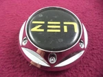 Zen Racing Wheels Chrome Custom Center # 5133-CAP (1) Used. Price: $29.00.