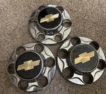3 Chevy 46282 Oem Wheel Center Rim Chrome Hub Caps Used. Price: $56.99.