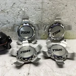 Tsw Silver Plate Chrome Hex Nut Wheel Center Cap W/screws Set Of 4 #A2-0 Used. Price: $55.99.
