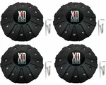 4 New Kmc Series Center Caps Matte Black Fits All XD778 Monster Wheels. Price: $108.00.