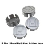 4X Silver Wheel Center Cap Hub Honda Logo Cover Fit Insight Civic 58MM Remanufactured. Price: $19.50.