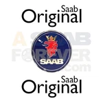 Saab 9-3 Hood Emblem Badge Genuine Oem 5289871 New Nos Discontinued 2001 2003. Price: $499.99.