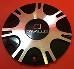 Used Cavallo Wheels # C272L176A Custom Metal Black & Silver Center Cap /13283. Price: $54.99.