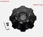 Fuel Matte Black/gloss Logo Wheel Center Cap W/screws 1001-63MBGB New. Price: $126.00.