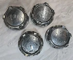 Akita Wheels Chrome / Rim Center Cap C10410 - Full Set Of Used. Price: $29.95.