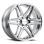 Vision Wheels 24X9.5 +30 Chrome 6X135 (qty 1) 476-24936C30 New. Price: $348.00.