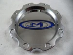 Motto Wheels Chrome Custom Center Caps (1) # 353B136 Used. Price: $29.00.