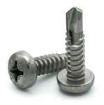 #10 Phillips Pan Head Self Drilling Screws Ultra Stainless 410MO - Select Length New. Price: $139.40.