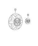 Genuine Mopar Wheel Center Cap 68504590AA New. Price: $11.37.