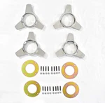 57 58 Chevrolet Spinners Set Of Four *driver Quality* New. Price: $99.99.
