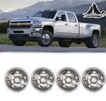 17" 4PCS Front+rear Wheel Simulators Cover For 2011-2025 Chevy & Gmc 3500 New. Price: $262.99.