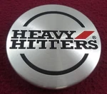 Heavy Hitters Wheels Silver Custom Center # HH11-CAP (1) Used. Price: $29.99.