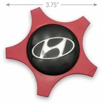 Hyundai Veloster Oem Center Cap Red Wheel 52960-2V000 12 13 14 15 16 17 Used. Price: $19.22.