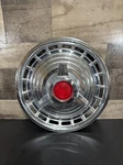 (1) 3 Bar Spinner Center Red Dot Ribbed 14 Hubcap Wheel Cover Unknown Brand Used. Price: $69.99.
