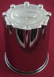 Edge Engineering Wheels Chrome Custom Center Cap # 411B94 / LG0608-40 Used. Price: $29.01.