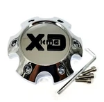 Xd Chrome Center Hub Cap 5-1/2"OD 1-1/4"H Bolt-on Closed-end 1079L140CH1-H34 Used. Price: $31.19.