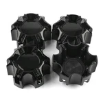4.49" Wheel Center Caps 4-PACK Ballistic Black 6-LUG Rim Replacement New. Price: $40.00.
