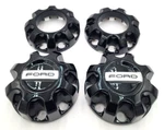 Oem 2019-2024 Ford Super Duty Black 8 Lug -set- Center Cap- KC3J-1A096-AA And Bc Used. Price: $377.99.