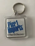 Pier 1 Imports Key Ring Place To Discover Nos Unused Condition Mint New. Price: $12.95.