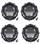4 Pack A89-0056SB Ultra Black Wheel Center Cap With Screws New. Price: $125.96.