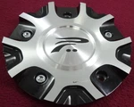 Platinum Wheels Silver / Gloss Black Custom Center Cap # A89-9437U (1) Used. Price: $49.95.