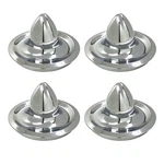 Four Vintage 8 Inch Bullet Style Chrome Center Caps For Smoothie Wheels New. Price: $149.99.