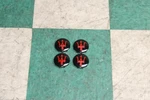 14-21 Quattroporte Black Red Wheel Center Cap Set Of 4X Unit Oem Factory Wty Used. Price: $116.99.