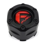 Fuel Matte Black Center Hub Cap 3-1/8"OD 1-7/8"H Snap-in Closed-end 1003-47MBQ New. Price: $19.44.