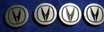 Used Acura 44732-S9A-A00 Center Caps (4 Pack). Price: $29.95.