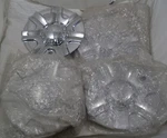 Menzari Wheels Chrome Custom Center Caps Set 4 # MSC-05-SUV-CAP / New!. Price: $224.95.