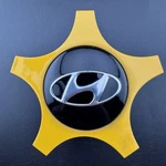 Hyundai Veloster Center Cap Wheel Hub Cover 2012-2017 P/n 52960-2V000 Yellow Used. Price: $15.97.