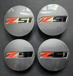 Chevrolet Corvette Factory Oem Center Cap Z51 Logo Metallic Grey 2015/2017 New. Price: $107.00.