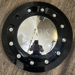 Status Wheels Custom Center C130601CAP-S224 Chrome Black Rim Hubcap Bolt On Used. Price: $19.50.