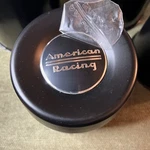 American Racing Satin Black Center Cap # M-764SB 1425002SB Used. Price: $28.00.