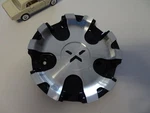 Starr Alloy Wheel Silver/black Machined Custom Center Cap # C955-2 Used. Price: $93.59.