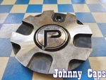 Pinnacle Wheels # N10331L160-AL Metal Gray & Silver Center Cap 70 (qty. 1) Used. Price: $49.31.