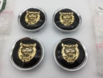 Genuine Jaguar Black / Gold Alloy Wheel Centre Cap Badges New MNA6249FA. Price: $194.68.
