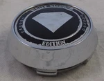 White Diamond Wheels Gloss Black / Chrome Custom Center Caps # CK022 Used. Price: $29.95.