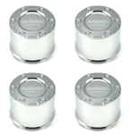 4X New American Racing Chrome 3.42" Bore Wheel Center Caps 5 / 6 Lug 1342100041C. Price: $84.00.