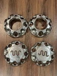 Set (4) Center Caps Ford F-250 F-350 King Ranch 2017-2026 Oem HC3C-1A096-GAC Used. Price: $149.99.