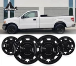 Hubcaps Skins 2010-2026 Ford F-150 Xl Snap-on 17IN Steel Wheel Black Lacquer New. Price: $77.31.
